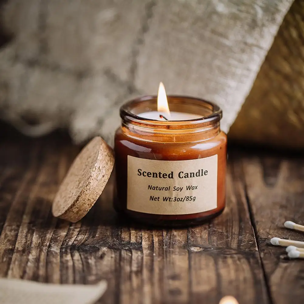 Lavender Scented Candle 3oz/85g Long-lasting Burn Time Romantic Atmosphere Candle With Lid Wedding Gift Candles and Owners
Lavender Scented Candle 3oz/85g Long-lasting Burn Time Romantic Atmosphere Candle With Lid Wedding Gift Candles and Owners
