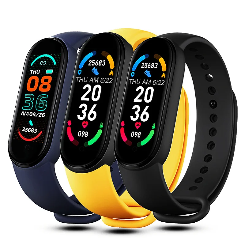 M6 male and female connected watch, heart rate monitor, Bluetooth, waterproof, suitable for Apple watch Xiaomi, 2022 CE
M6 male and female connected watch, heart rate monitor, Bluetooth, waterproof, suitable for Apple watch Xiaomi, 2022 CE