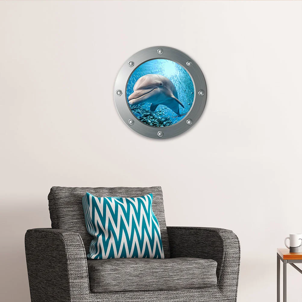 3D Life Wall Sticker Self- Adhesive Wall Decal Window View Submarine Wall Mural Wallpaper for Home Living Room Bedroom (
3D Life Wall Sticker Self- Adhesive Wall Decal Window View Submarine Wall Mural Wallpaper for Home Living Room Bedroom (
