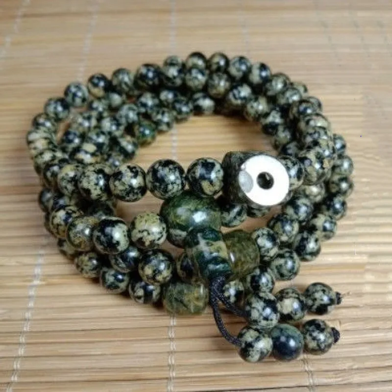 Natural Jade Tibetan Jade Medicine Wang Shi Boutique Golden Flower Bead Bracelet Joker Bracelets for Men and Women
Natural Jade Tibetan Jade Medicine Wang Shi Boutique Golden Flower Bead Bracelet Joker Bracelets for Men and Women