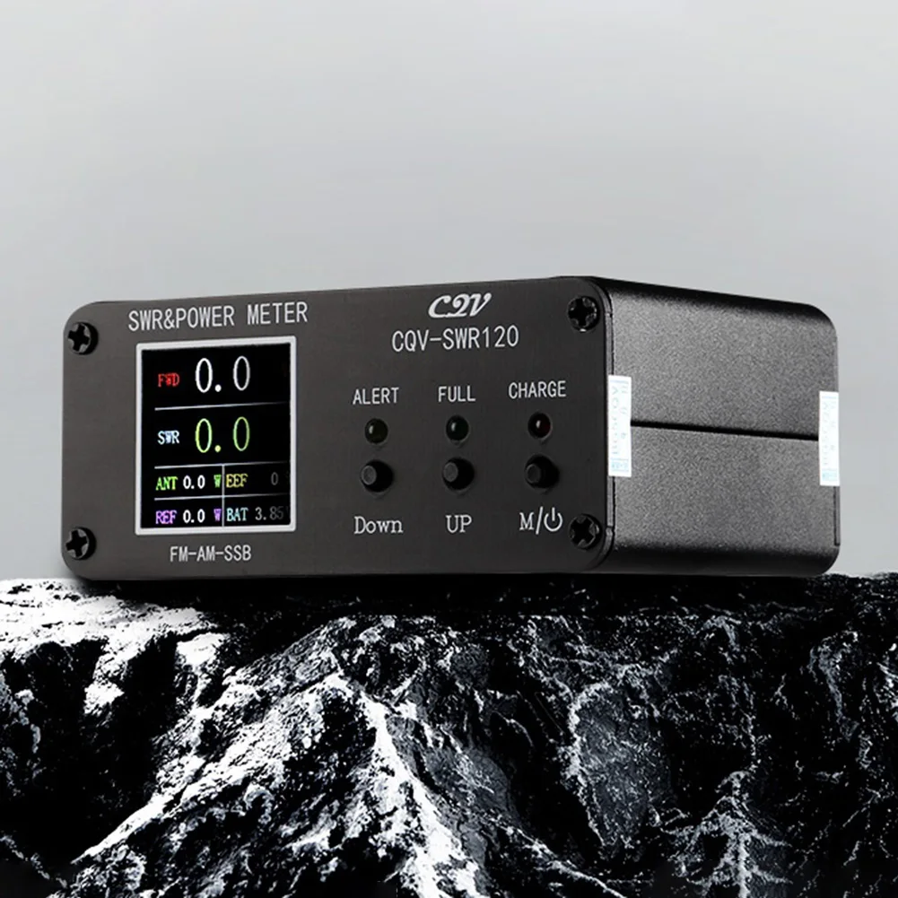 CQV-SWR120 SWR Power Standing Wave Meter 240 * 240 Full Color HD Display FM-AM-SSB LED Indicator 120W High Standing Wave Alarm
CQV-SWR120 SWR Power Standing Wave Meter 240 * 240 Full Color HD Display FM-AM-SSB LED Indicator 120W High Standing Wave Alarm