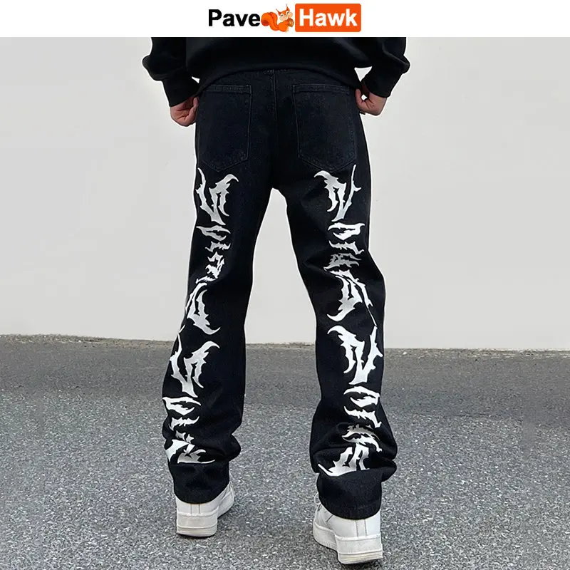 Mens Hip Hop Jeans Y2k Baggy Letter Print Straight Denim Pant UnisexStreetwear Men New Punk Rock Black Trousers Casual 2022 New
Mens Hip Hop Jeans Y2k Baggy Letter Print Straight Denim Pant UnisexStreetwear Men New Punk Rock Black Trousers Casual 2022 New