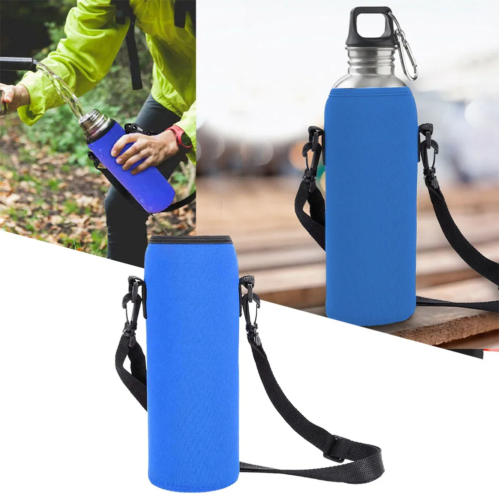 1000ml Single Layer Outdoor Large Water Bottle Cover With Strap Portable Water Bottle Carrier Insulated Cover For Travel Camping
1000ml Single Layer Outdoor Large Water Bottle Cover With Strap Portable Water Bottle Carrier Insulated Cover For Travel Camping