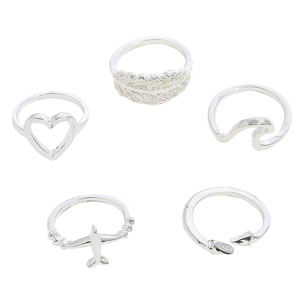 5 Pcs Vintage Rings Set Ring Women Novelty Rings Leaf Rings Jewelry Sets Women Wave Open Rings Set Women
5 Pcs Vintage Rings Set Ring Women Novelty Rings Leaf Rings Jewelry Sets Women Wave Open Rings Set Women
