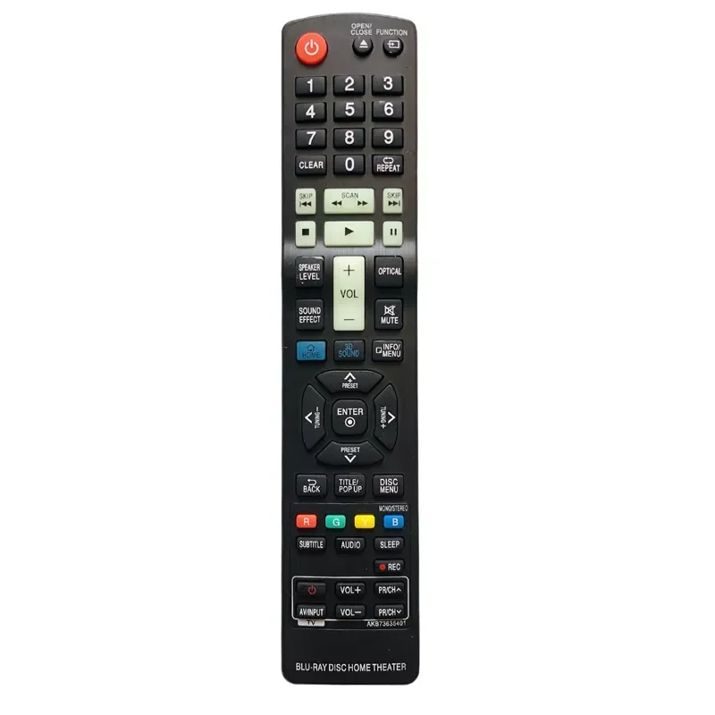 2023NEW AKB73635401 remote control use for LG blue-ray disc home theater remoto controle controller teleconmando fernbedienung
2023NEW AKB73635401 remote control use for LG blue-ray disc home theater remoto controle controller teleconmando fernbedienung