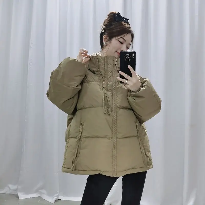 Winter Loose Hooded Short Down Cotton Jacket For Women's Clothing 2023 New Korean Large Size Parkas Girls Winter Coats BC407
Winter Loose Hooded Short Down Cotton Jacket For Women's Clothing 2023 New Korean Large Size Parkas Girls Winter Coats BC407