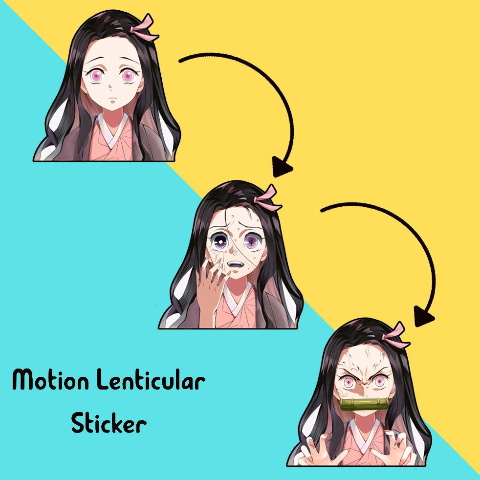 Nezuko Motion Sticker Kimetsu No Yaiba Anime Stickers Waterproof Decals 
Nezuko Motion Sticker Kimetsu No Yaiba Anime Stickers Waterproof Decals