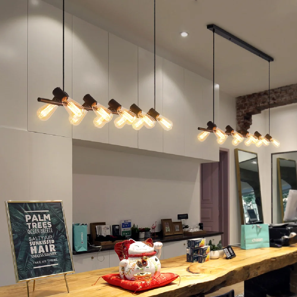 Modern LED Industrial Style Pendant Lamp Nordic Kitchen Island Living Dining Room Bar Cafe Black White Iron Glass Hanging Lights
Modern LED Industrial Style Pendant Lamp Nordic Kitchen Island Living Dining Room Bar Cafe Black White Iron Glass Hanging Lights