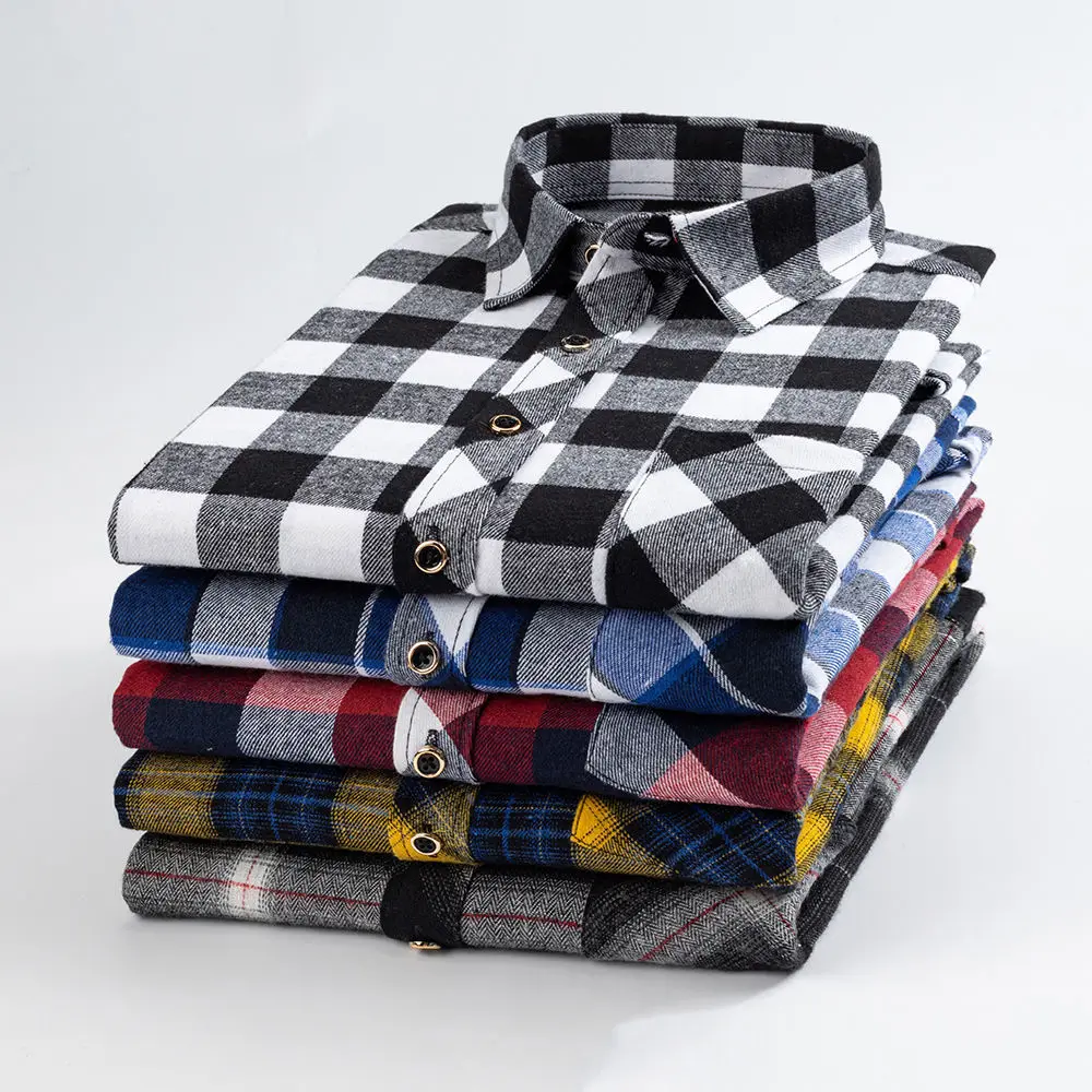 Spring and Summer's New 2023 New Men's High Quality Shirt Men's Casual Plaid Coat Fashion Long Sleeve High Quality Men's Shirt
Spring and Summer's New 2023 New Men's High Quality Shirt Men's Casual Plaid Coat Fashion Long Sleeve High Quality Men's Shirt