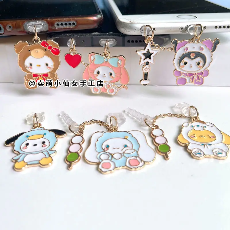 Hello Kitty Mobile Phone Port Dust Plug Type-C Universal Huawei Android Cinnamoroll Series Earplug Kuromi Pendant Pochacco Purin
Hello Kitty Mobile Phone Port Dust Plug Type-C Universal Huawei Android Cinnamoroll Series Earplug Kuromi Pendant Pochacco Purin