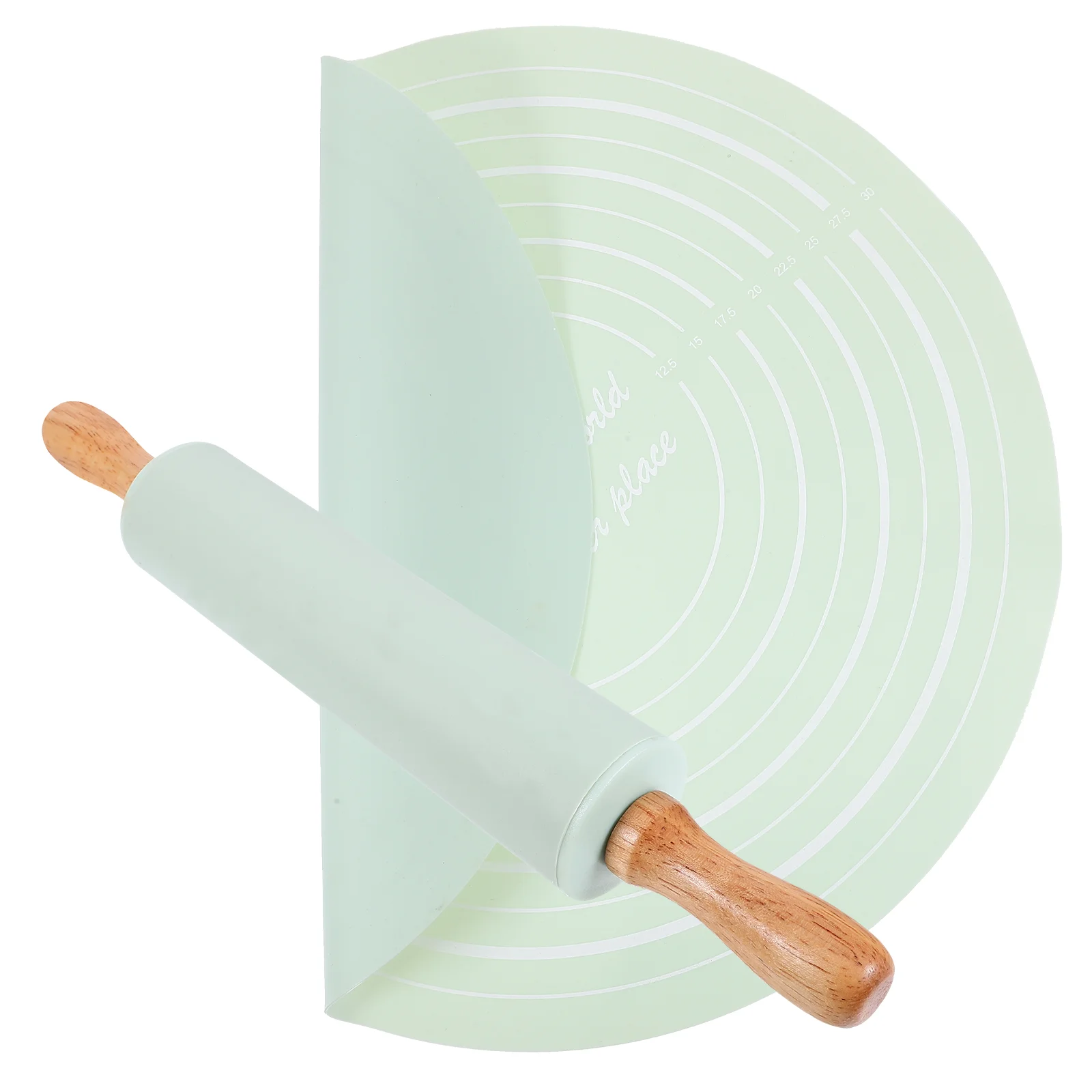 Bread Silicone Kneading Mat Dough Baking Pie Rolling Pin Pad Kitchen Countertop Supply Reusable Child
Bread Silicone Kneading Mat Dough Baking Pie Rolling Pin Pad Kitchen Countertop Supply Reusable Child