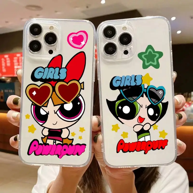 A Cute Cartoon Powerpuff Girls Phone Case for Iphone 14 Plus 13 12 11 Pro Max Mini X XS XR Soft Transparent Cover Anime
A Cute Cartoon Powerpuff Girls Phone Case for Iphone 14 Plus 13 12 11 Pro Max Mini X XS XR Soft Transparent Cover Anime