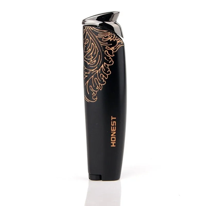 Gas Butane Stain Surface Fuselage Straight Into The Blue Flame Strong Fire Cigar Fashion Simple Cigarette Lighter Mens Gadgets
Gas Butane Stain Surface Fuselage Straight Into The Blue Flame Strong Fire Cigar Fashion Simple Cigarette Lighter Mens Gadgets