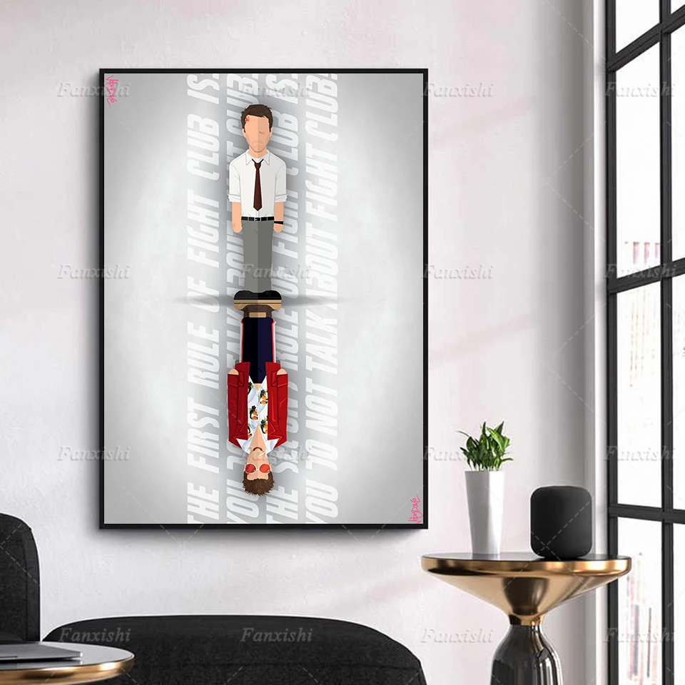 Fight Clu Minimalist Tv Funny Cartoon Figure Canvas Painting Hd Printed Pictures Home Decoration Poster For Living Room Wall Art
Fight Clu Minimalist Tv Funny Cartoon Figure Canvas Painting Hd Printed Pictures Home Decoration Poster For Living Room Wall Art