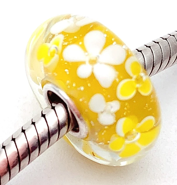 PJG36 100% S925 Sterling Silver Murano Glass Beads Fit European Charms Bracelet DIY Jewelry LampWork Handmade GlassBeads
PJG36 100% S925 Sterling Silver Murano Glass Beads Fit European Charms Bracelet DIY Jewelry LampWork Handmade GlassBeads