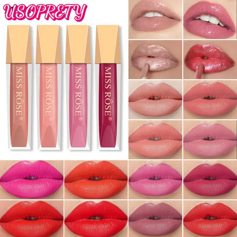 16 Colors Glitter Lip Gloss Velvet Matte Lip Gloss Moisturizing Liquid Lipstick Non-stick Cup Waterproof Shimmer Shiny Lip Glaze
16 Colors Glitter Lip Gloss Velvet Matte Lip Gloss Moisturizing Liquid Lipstick Non-stick Cup Waterproof Shimmer Shiny Lip Glaze