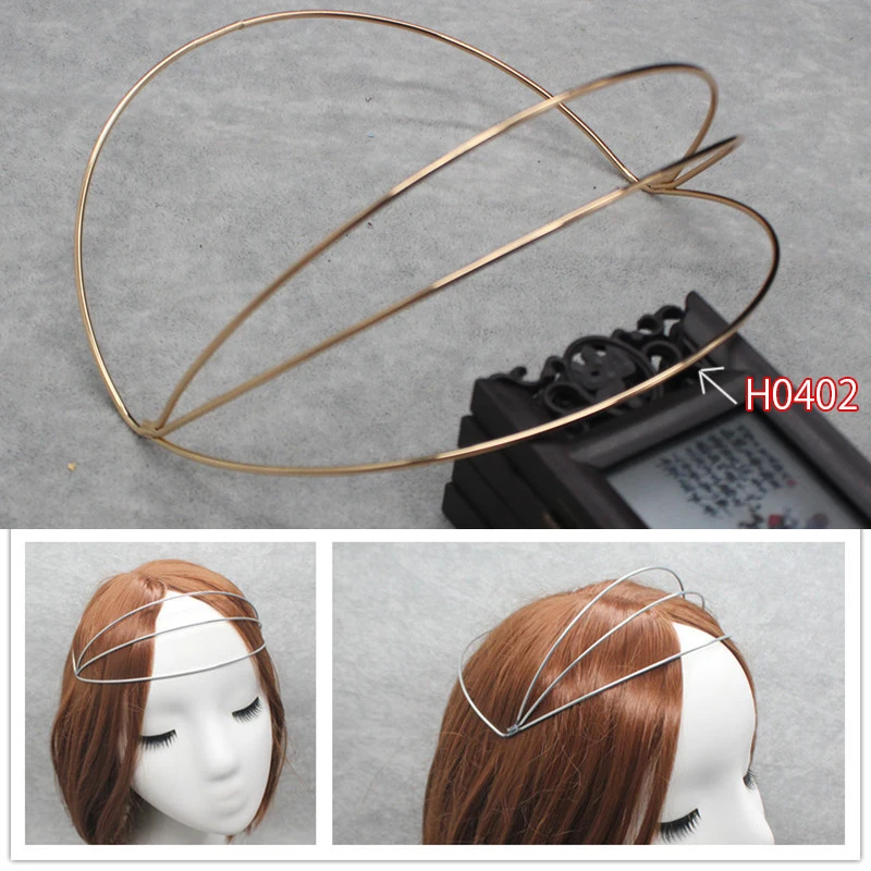 Thick Spring Line Hair Hoop Headband Crown Base Iron Gold Tone Silver For Bridal Women Headdress DIY Headpiece
Thick Spring Line Hair Hoop Headband Crown Base Iron Gold Tone Silver For Bridal Women Headdress DIY Headpiece