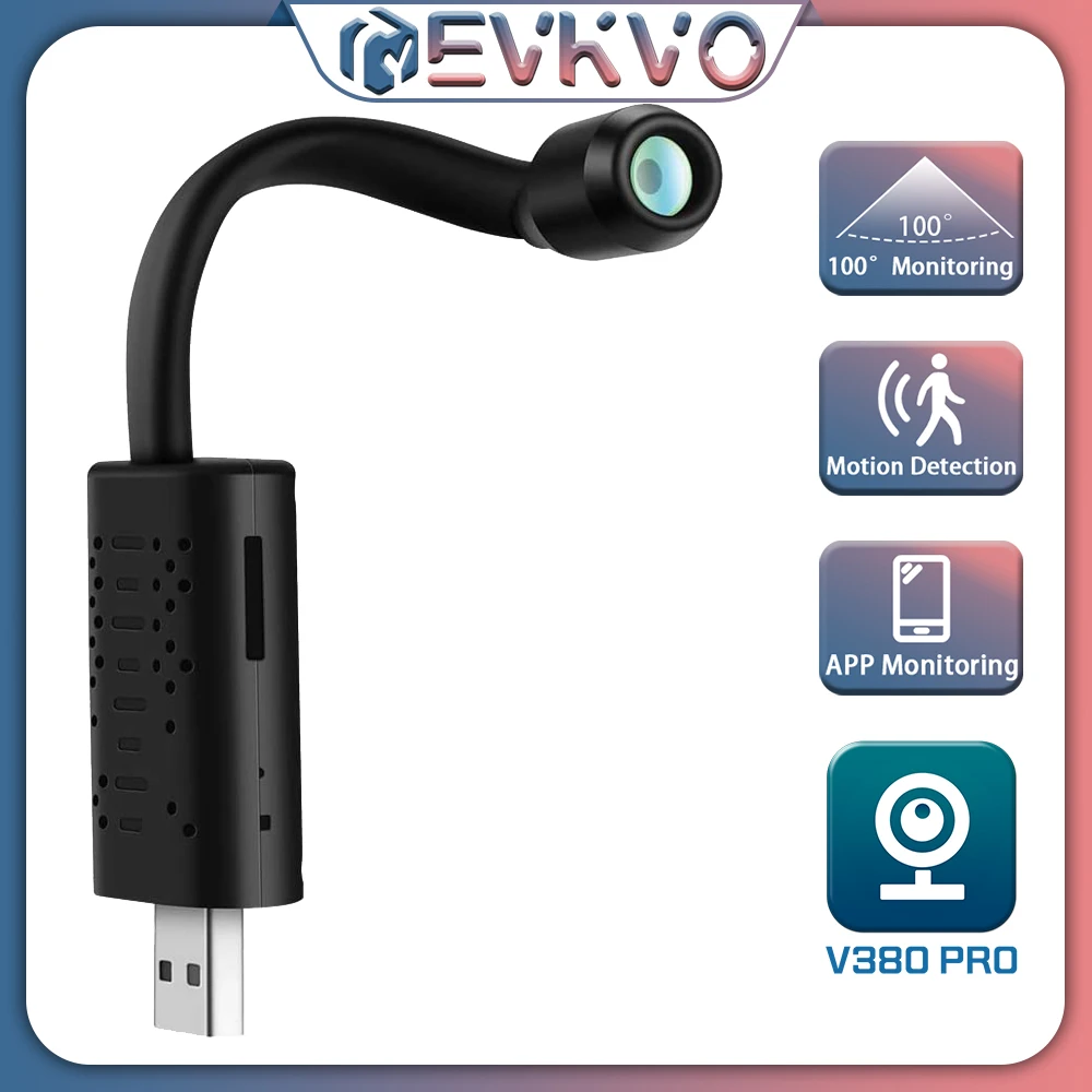 EVKVO HD Смарт мини Wifi USB камера в режиме реального времени ip- камера наблюдения AI Обнаружение человека циклическая запись мини камера Поддержк...
EVKVO HD Смарт мини Wifi USB камера в режиме реального времени ip- камера наблюдения AI Обнаружение человека циклическая запись мини камера Поддержк...