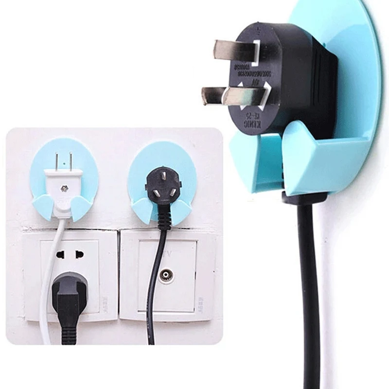 1Pc Plug Organizer Holder Adhesive Powerful Plug Hook Multi-Purpose Strong Hooks Hanger for Kitchen Bathroom Restaurant
1Pc Plug Organizer Holder Adhesive Powerful Plug Hook Multi-Purpose Strong Hooks Hanger for Kitchen Bathroom Restaurant