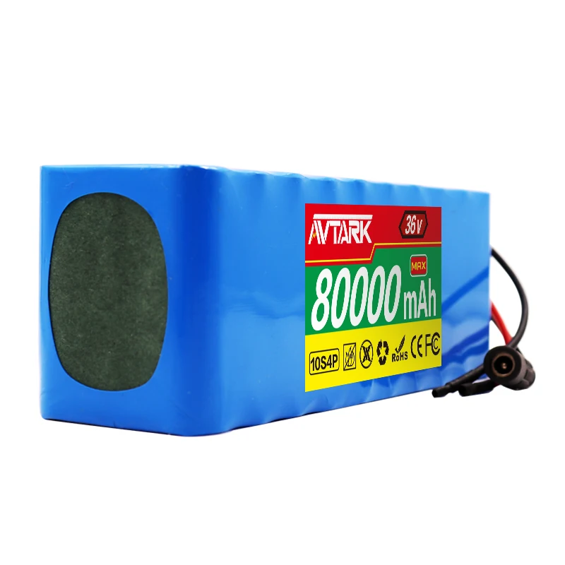 36V 100Ah battery18650 10S4P 500W high power batteries 42V 20000mAh Ebike electric bicycle with BMS Protection+Charger
36V 100Ah battery18650 10S4P 500W high power batteries 42V 20000mAh Ebike electric bicycle with BMS Protection+Charger