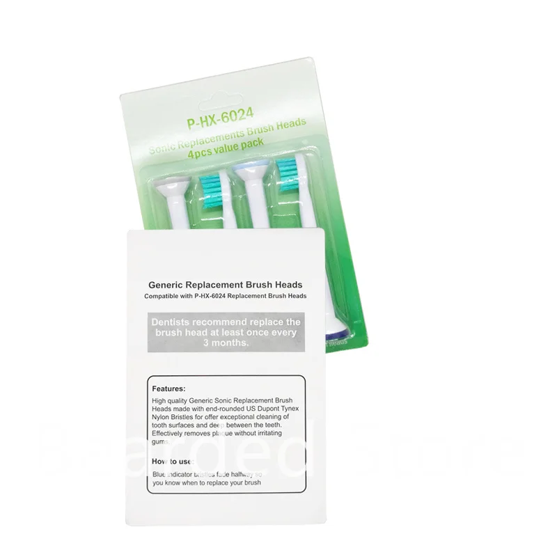 8pcs hx6024 Generic Electric Sonic Replacement Brush Heads Fits For Ph Sonicare HX6100/HX6150/HX6411/HX6411 Toothbrush Head
8pcs hx6024 Generic Electric Sonic Replacement Brush Heads Fits For Ph Sonicare HX6100/HX6150/HX6411/HX6411 Toothbrush Head
