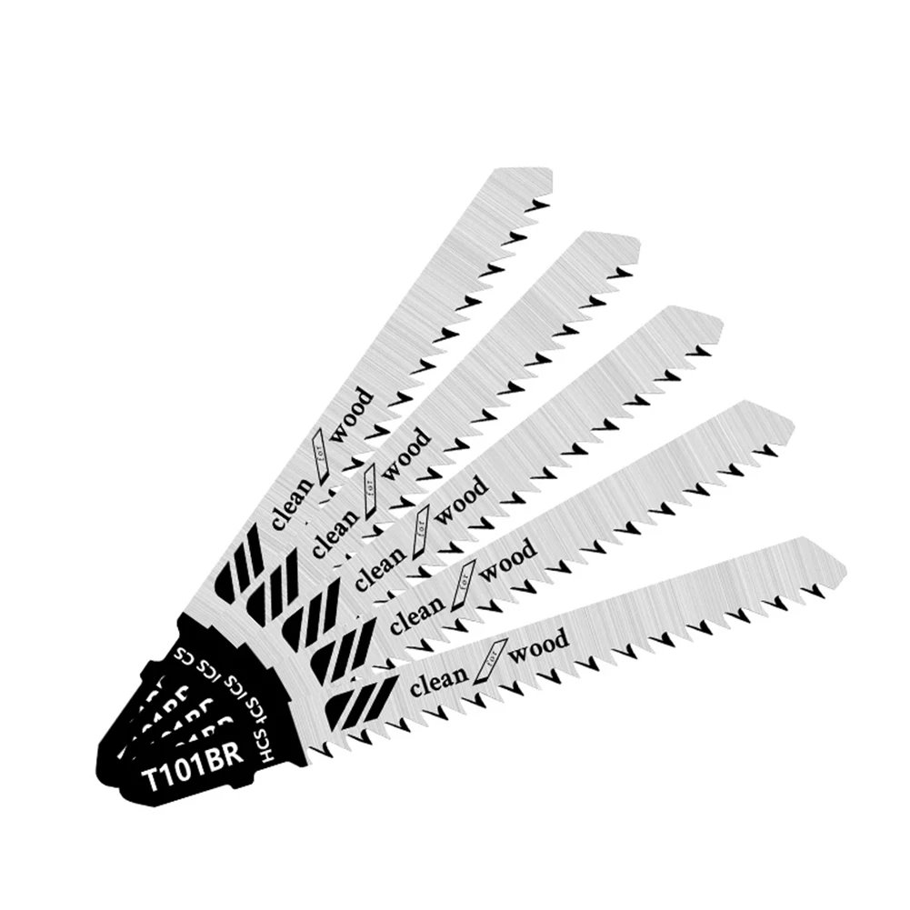 5PCS Jig Saw Blade Plywood Soft Wood Cutting Blade HCS HSS T101BR Jigsaw Blades Set T Shank Wood Assorted Saw Blades
5PCS Jig Saw Blade Plywood Soft Wood Cutting Blade HCS HSS T101BR Jigsaw Blades Set T Shank Wood Assorted Saw Blades