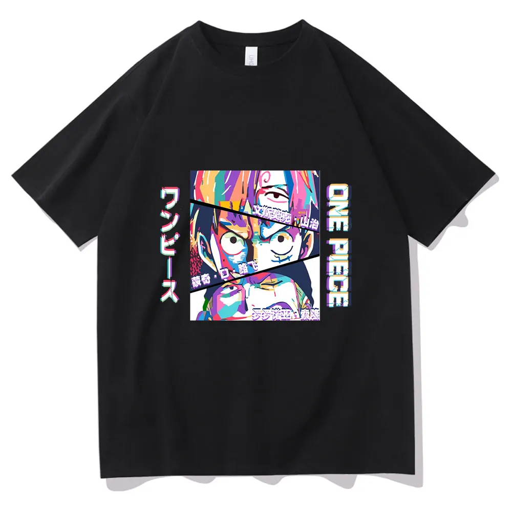 Roronoa Zoro Luffy Sanji Eyes Print T-shirt Mens Anime Harajuku Tee Men Women One Piece Fashion Tshirt Man T Shirts Streetwear
Roronoa Zoro Luffy Sanji Eyes Print T-shirt Mens Anime Harajuku Tee Men Women One Piece Fashion Tshirt Man T Shirts Streetwear