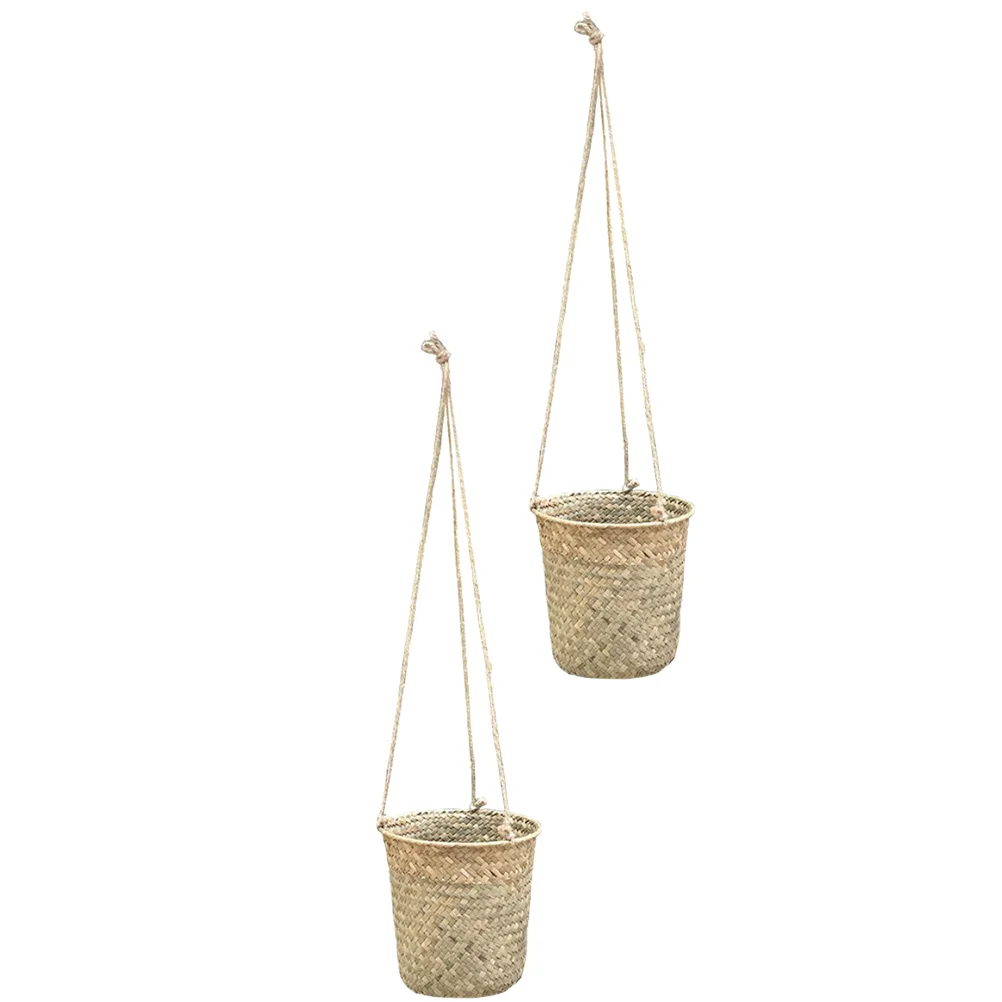 2pcs Wedding Baskets for Flower Basket with Handles Wicker Home Decor Flower Basket Seagrass Belly Basket
2pcs Wedding Baskets for Flower Basket with Handles Wicker Home Decor Flower Basket Seagrass Belly Basket