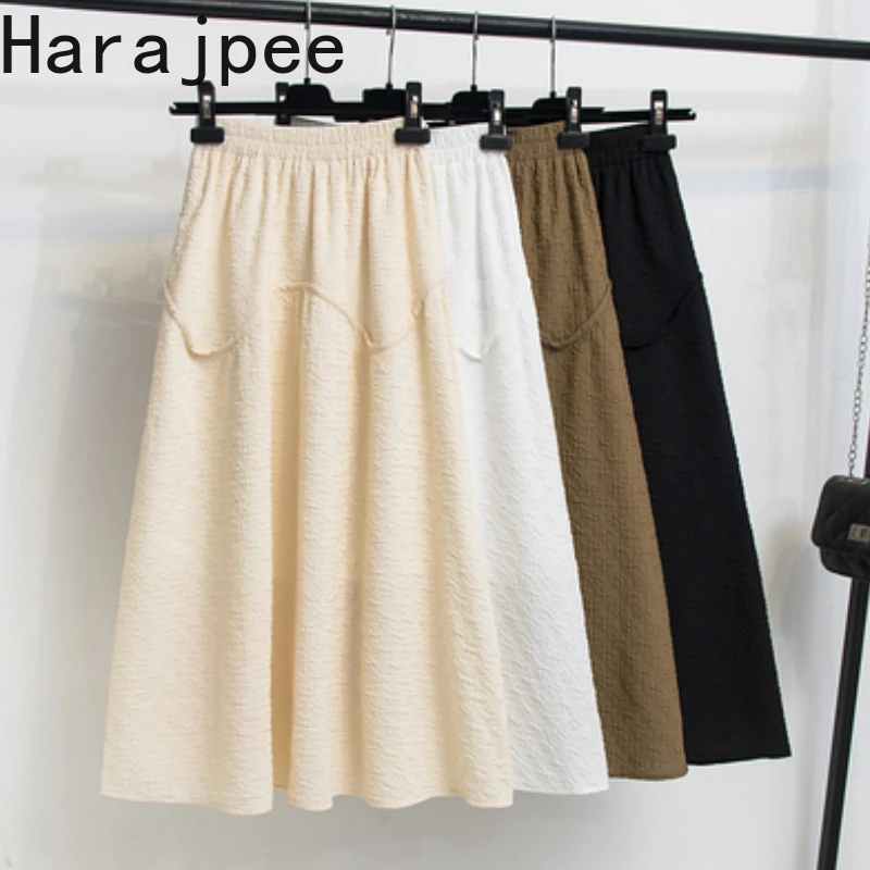 Пышная Жаккардовая юбка Harajpee с эластичным поясом и тиснением, трапециевидная плиссированная юбка средней длины в дворцовом стиле с высокой...
Пышная Жаккардовая юбка Harajpee с эластичным поясом и тиснением, трапециевидная плиссированная юбка средней длины в дворцовом стиле с высокой...