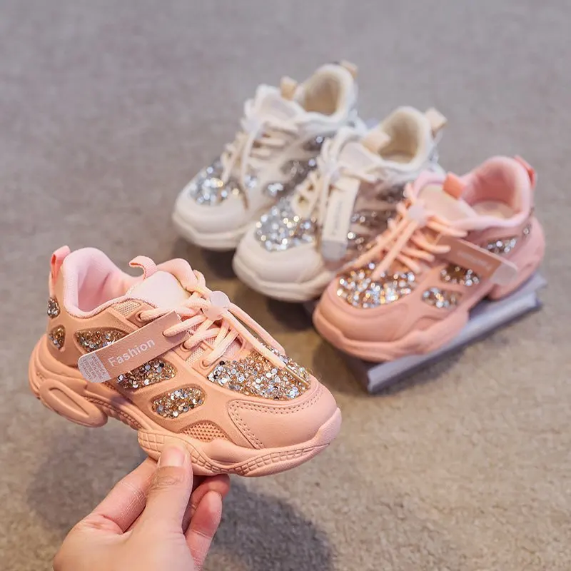 Girls' Sports Shoes Spring New Children's Shoes Net Surface Breathable Fashion Casual Shoe Little Girls Soft Sole Sneakers
Girls' Sports Shoes Spring New Children's Shoes Net Surface Breathable Fashion Casual Shoe Little Girls Soft Sole Sneakers
