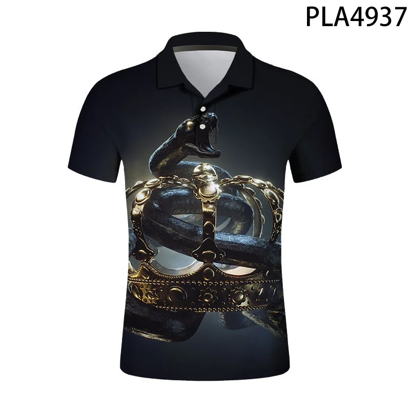 3D Printed Summer Hombre Camisas De Polo Cool Snake Animal Series Men Shirt Casual Fashion Short Sleeve Streetwear Harajuku Ropa
3D Printed Summer Hombre Camisas De Polo Cool Snake Animal Series Men Shirt Casual Fashion Short Sleeve Streetwear Harajuku Ropa