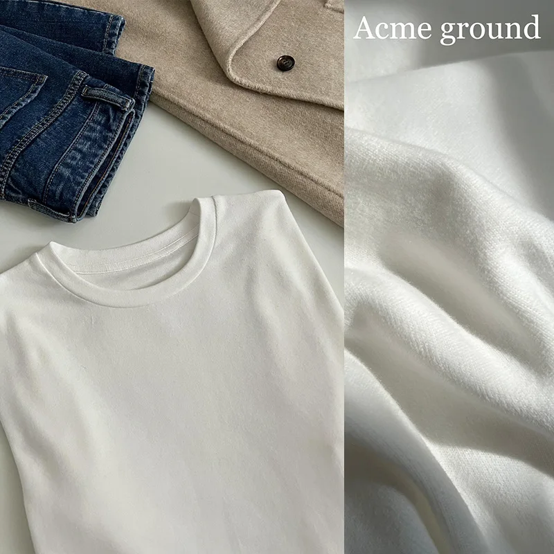 FOR Working long-sleeved T-shirt 2021 winter new Korean version of the round neck wild casual solid color jacket INS tide 43258
FOR Working long-sleeved T-shirt 2021 winter new Korean version of the round neck wild casual solid color jacket INS tide 43258