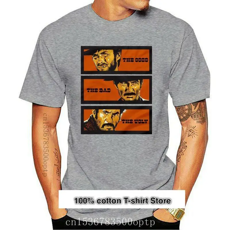 Camiseta con estampado de The Good The Bad The Ugly, Camisa de algodón de primera calidad, regalo de Eastwood, 100%
Camiseta con estampado de The Good The Bad The Ugly, Camisa de algodón de primera calidad, regalo de Eastwood, 100%