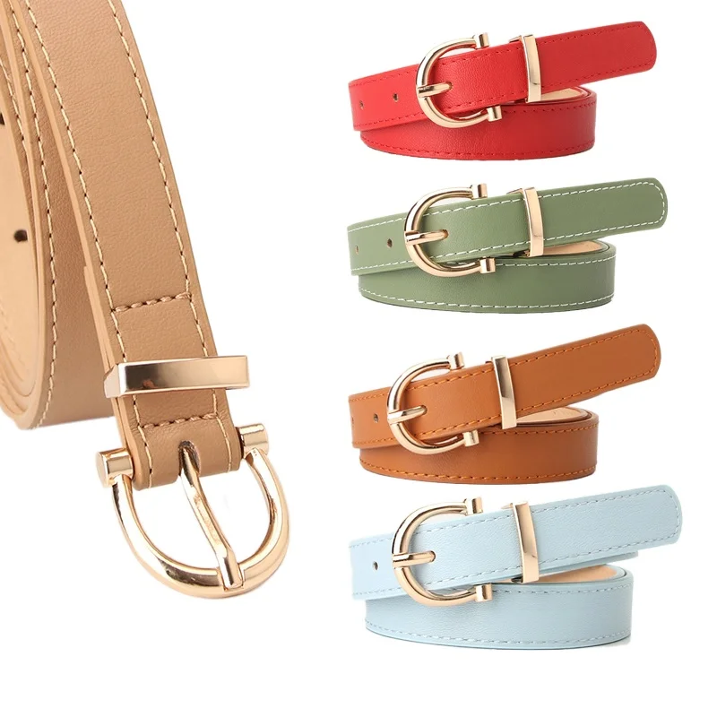 New Women Belts PU Leather Fashion Metal Buckle Belt Girls Dress Jean Pants Waistband Belts for Lady Luxury Designer Brand 2023
New Women Belts PU Leather Fashion Metal Buckle Belt Girls Dress Jean Pants Waistband Belts for Lady Luxury Designer Brand 2023