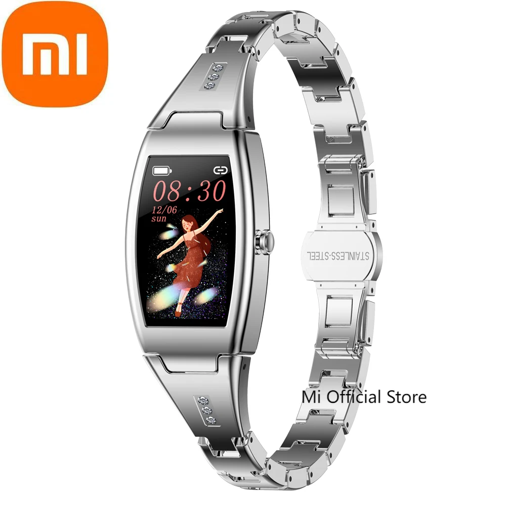 Xiaomi Smart Watch Women Full Touch Screen Fitness Sleep Tracker Pressure Blood Oxygen Test Female Body Cycle Stopwatch Watch
Xiaomi Smart Watch Women Full Touch Screen Fitness Sleep Tracker Pressure Blood Oxygen Test Female Body Cycle Stopwatch Watch