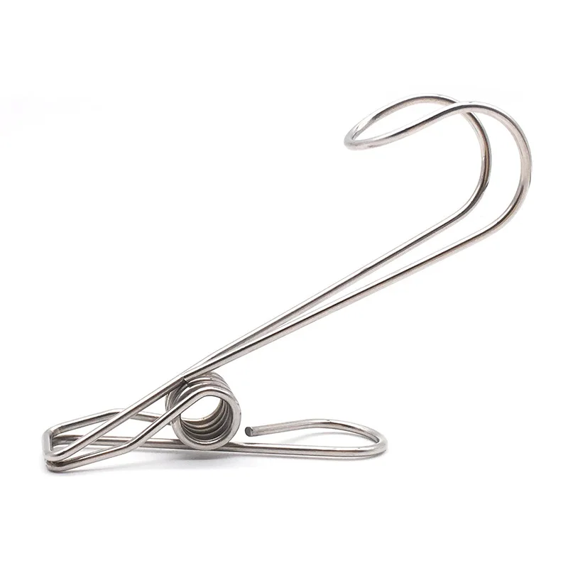 5Pcs/Pack Multipurpose Stainless Steel Clip Holder Kitchen Storage Rack Hook Bathroom Towel Clothes Storage Strong hook Clip
5Pcs/Pack Multipurpose Stainless Steel Clip Holder Kitchen Storage Rack Hook Bathroom Towel Clothes Storage Strong hook Clip