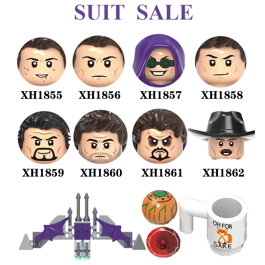 X0331 Suit Sale Superheroes Mini Blocks Spider Doctor Strange Green Goblin Figures Bricks Building Blocks Assembled Model Toys
X0331 Suit Sale Superheroes Mini Blocks Spider Doctor Strange Green Goblin Figures Bricks Building Blocks Assembled Model Toys