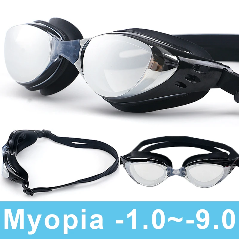Myopia Swimming Glasses -1.0~-9.0 Men Women Silicone Waterproof Anti-Fog Eyeglasses Professional Optical Goggles Anti-UV Glasses
Myopia Swimming Glasses -1.0~-9.0 Men Women Silicone Waterproof Anti-Fog Eyeglasses Professional Optical Goggles Anti-UV Glasses
