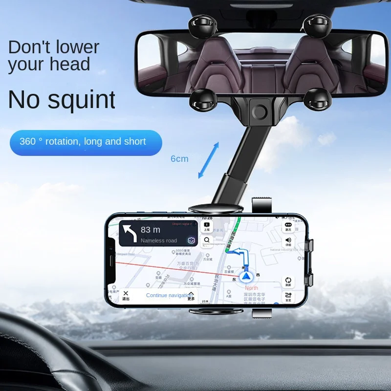 Car Phone Holder 360 Degree Free Rotation Fixed Multifunctional Support Frame Rearview Mirror Seat Hanging Clip Bracket
Car Phone Holder 360 Degree Free Rotation Fixed Multifunctional Support Frame Rearview Mirror Seat Hanging Clip Bracket