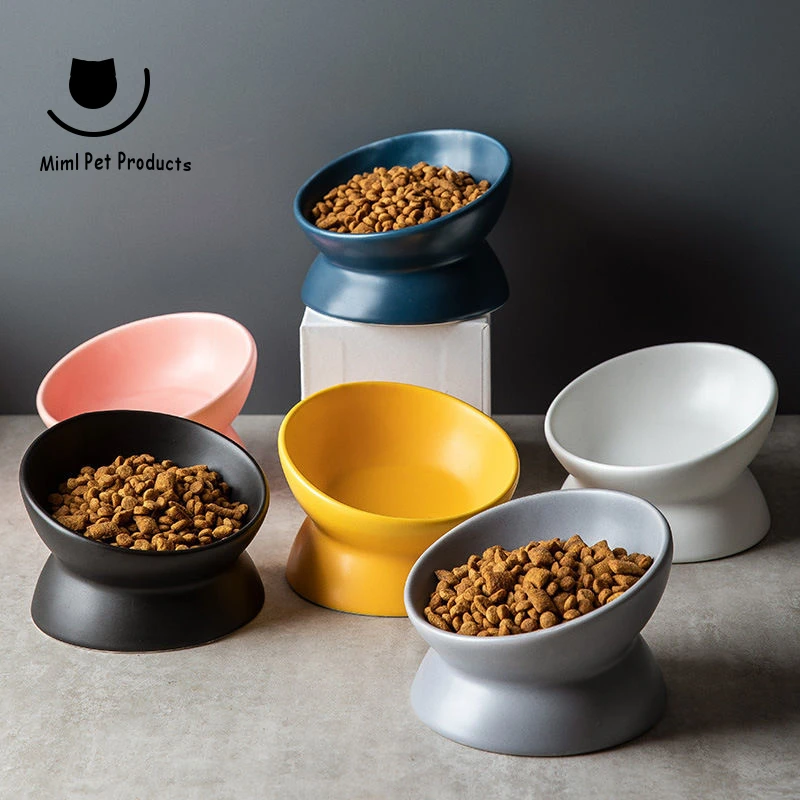 Cat bowl ceramic cat food bowl to protect the cervical vertebrae oblique mouth bowl anti-spill food bowl pet bowl cat bowl
Cat bowl ceramic cat food bowl to protect the cervical vertebrae oblique mouth bowl anti-spill food bowl pet bowl cat bowl