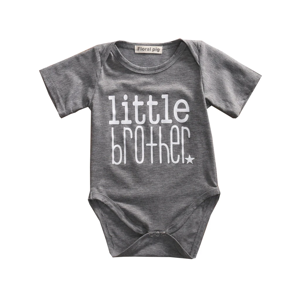 Big Sister and Little Brother Family Matching Outfits Little Brother Romper Big Sister T-shirt Tops Cotton Outfits 
Big Sister and Little Brother Family Matching Outfits Little Brother Romper Big Sister T-shirt Tops Cotton Outfits
