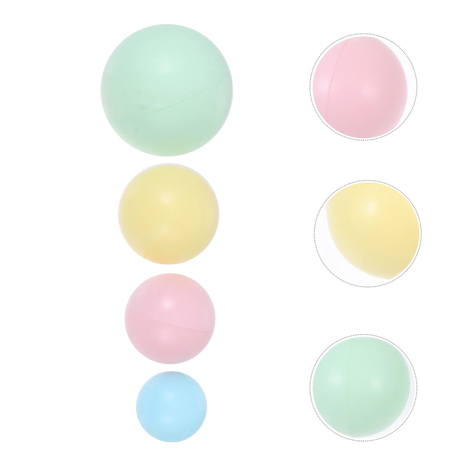 4Pcs Finger Corrector Hand Grip Finger Exerciser Hand Balls Bouncy Balls Strength Trainer Gripper
4Pcs Finger Corrector Hand Grip Finger Exerciser Hand Balls Bouncy Balls Strength Trainer Gripper
