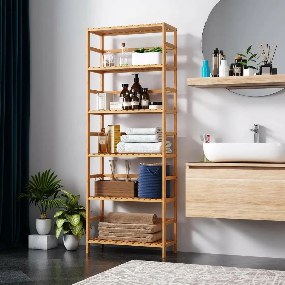 Bathroom Shelf Stand Shelf Shoe Shelf Balcony Shelf Kitchen Shelf Towel Shelf Bamboo For bathroom living room shelf storage rack
Bathroom Shelf Stand Shelf Shoe Shelf Balcony Shelf Kitchen Shelf Towel Shelf Bamboo For bathroom living room shelf storage rack