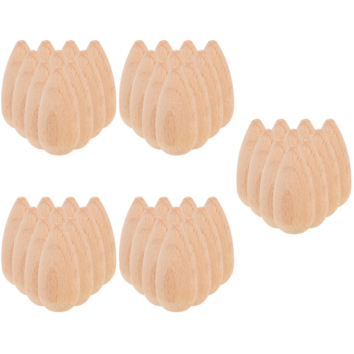 50 Peg Unpainted DIY Peg Dolls Graffiti Adornments 
50 Peg Unpainted DIY Peg Dolls Graffiti Adornments