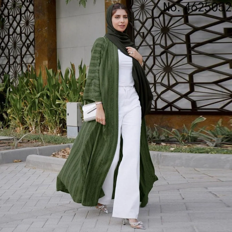 Muslim Fashion Knitted Coat Ramadan Saudi Arab Dresses Dubai Abayas for Women Islamic Clothing Kimono Robe Femme Musulmane
Muslim Fashion Knitted Coat Ramadan Saudi Arab Dresses Dubai Abayas for Women Islamic Clothing Kimono Robe Femme Musulmane