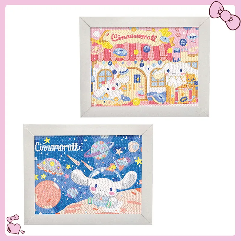 20cm Kawaii Sanrio Cinnamoroll Painting Kit Cartoon 5D DIY Mosaic Embroidery Children's Room Decor Handwork Toys Gifts
20cm Kawaii Sanrio Cinnamoroll Painting Kit Cartoon 5D DIY Mosaic Embroidery Children's Room Decor Handwork Toys Gifts