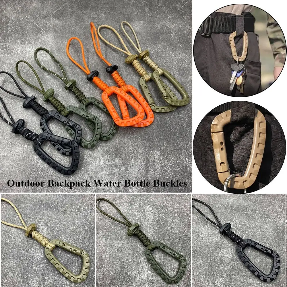 

Molle Webbing Camping Hiking Mountain Snap Lock Camp Carabiner Clip Attach quickdraw Shackle D-buckle Backpack Buckles