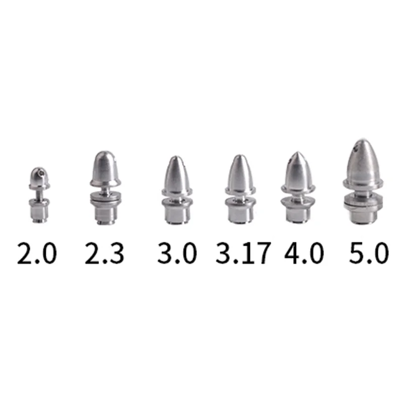 5PCS RC Aluminum Bullet Propeller Adapter Holder 3mm 3.17mm 4mm 5mm for Brushless Motor 2208 2212 2217 DIY Parts
5PCS RC Aluminum Bullet Propeller Adapter Holder 3mm 3.17mm 4mm 5mm for Brushless Motor 2208 2212 2217 DIY Parts