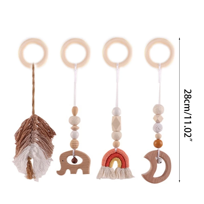 4 PCS Newborn Sensory Toys Baby Nursing Gifts Handmade Stroller Accessories Hanging Decor Ornament for Infant Activities
4 PCS Newborn Sensory Toys Baby Nursing Gifts Handmade Stroller Accessories Hanging Decor Ornament for Infant Activities