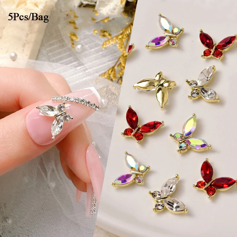 5 PCS Butterfly Nail Rhinestone 3D Gem Nail Jewelry Zircon DIY Nails Decoration Beauty Nail Art Diamond Manicure Charms Decor
5 PCS Butterfly Nail Rhinestone 3D Gem Nail Jewelry Zircon DIY Nails Decoration Beauty Nail Art Diamond Manicure Charms Decor